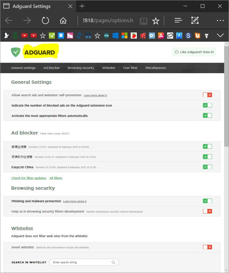 forum adguard adblocker yt no videos