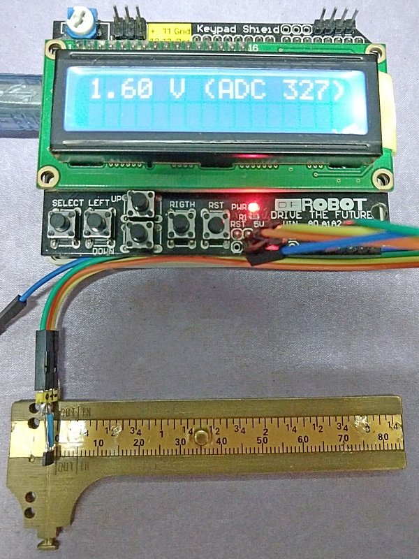 Gauss meter HallEffect sensor with Arduino 電子世界 DIY 地帶 電腦領域