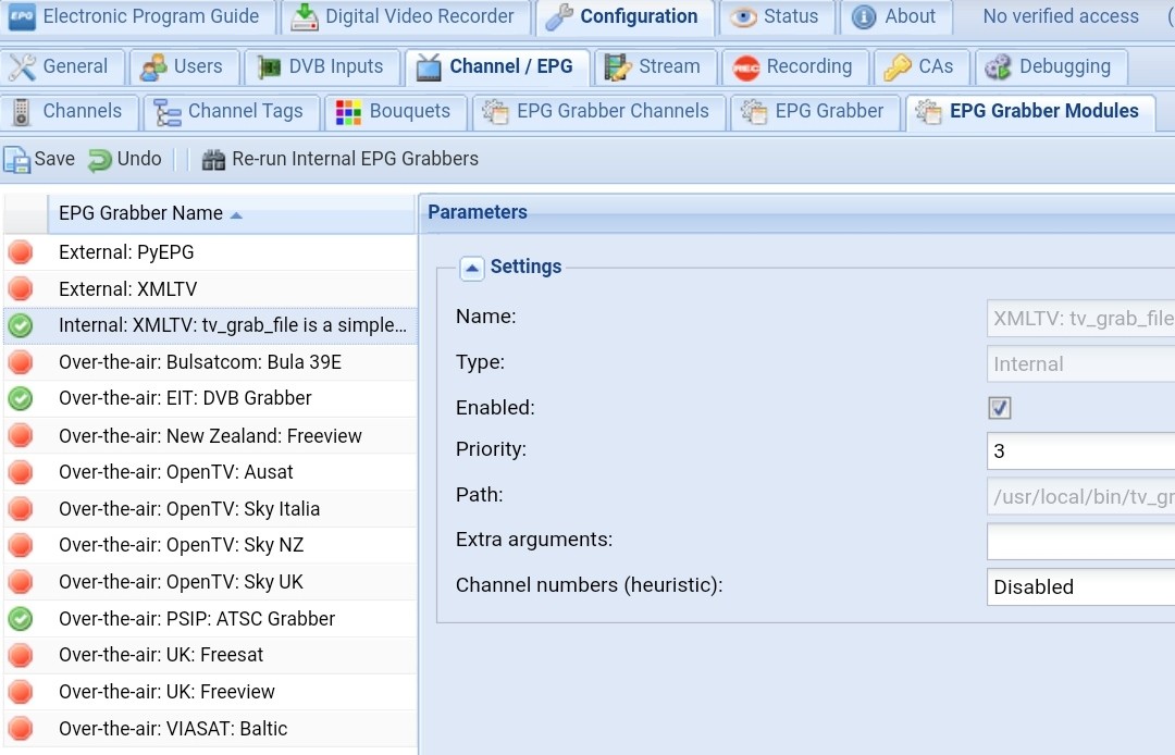 Synology Tvheadend 有冇辦法支援到xmltv - 數碼廣播 - 電腦領域 HKEPC Hardware - 全港 No.1 ...