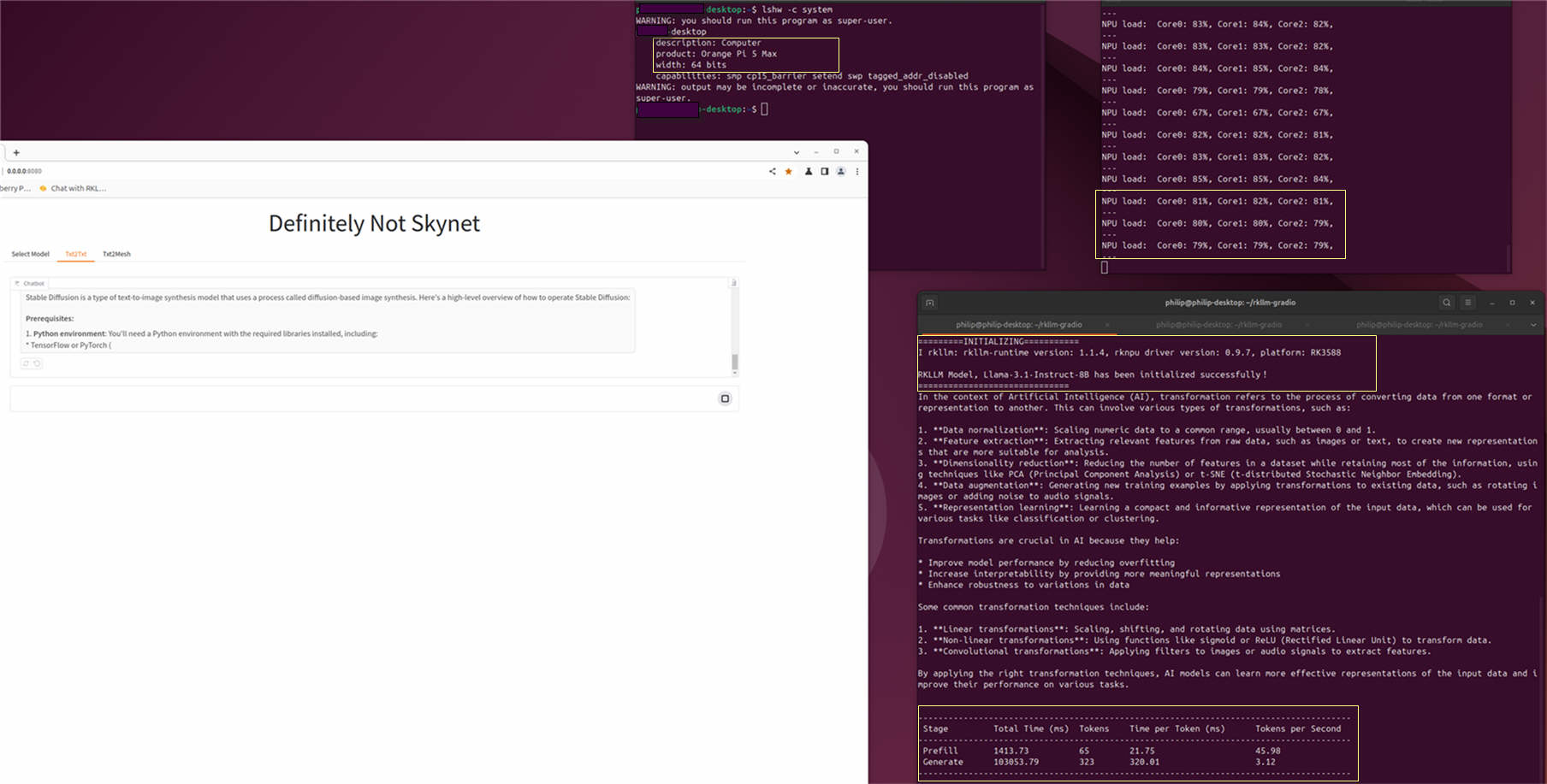 試Raspberry Pi 5 + Hailo AI (同時試Orange Pi 5, Python AI ...